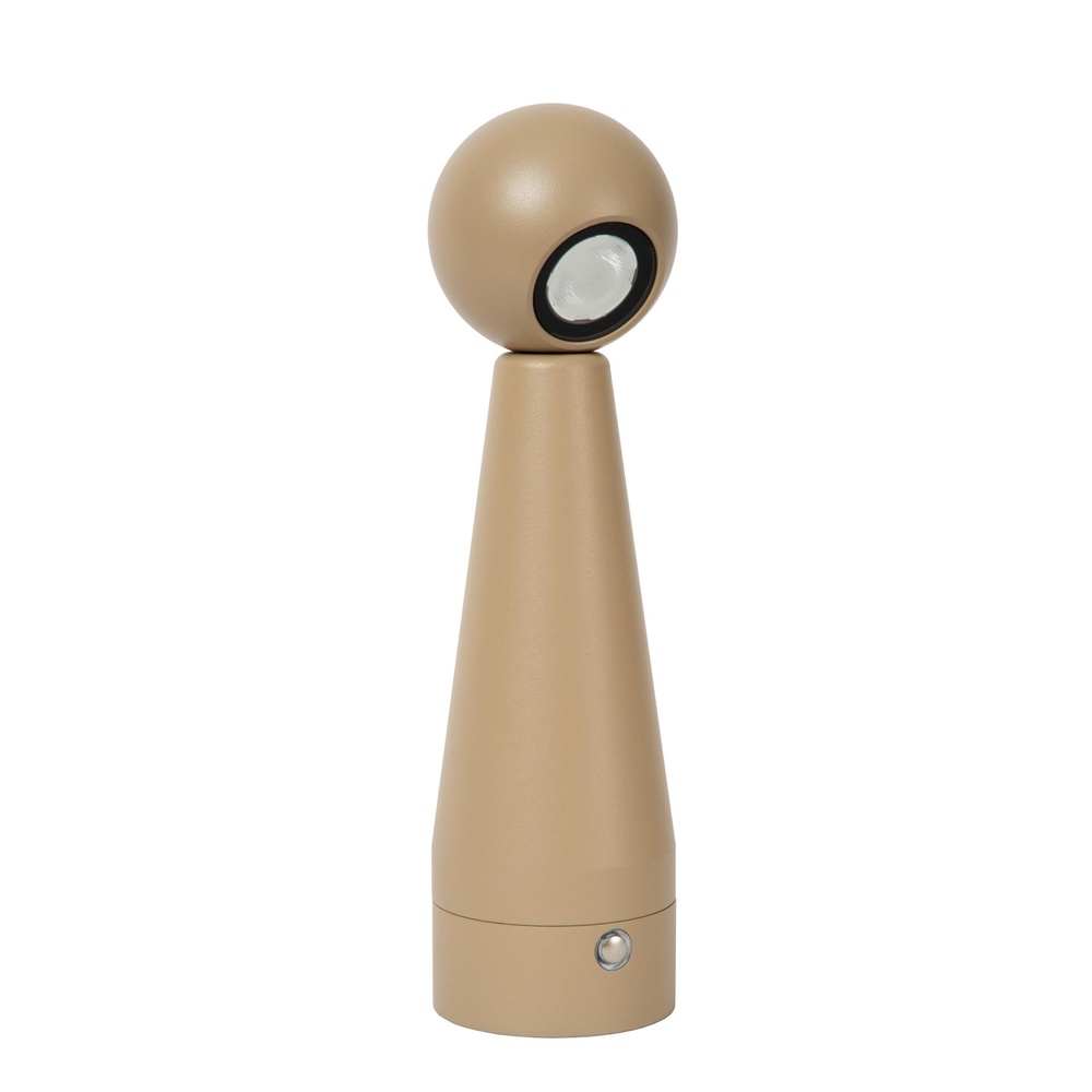 Lucide Oplaadbare tafellampIpsos taupe - 33500/03/41